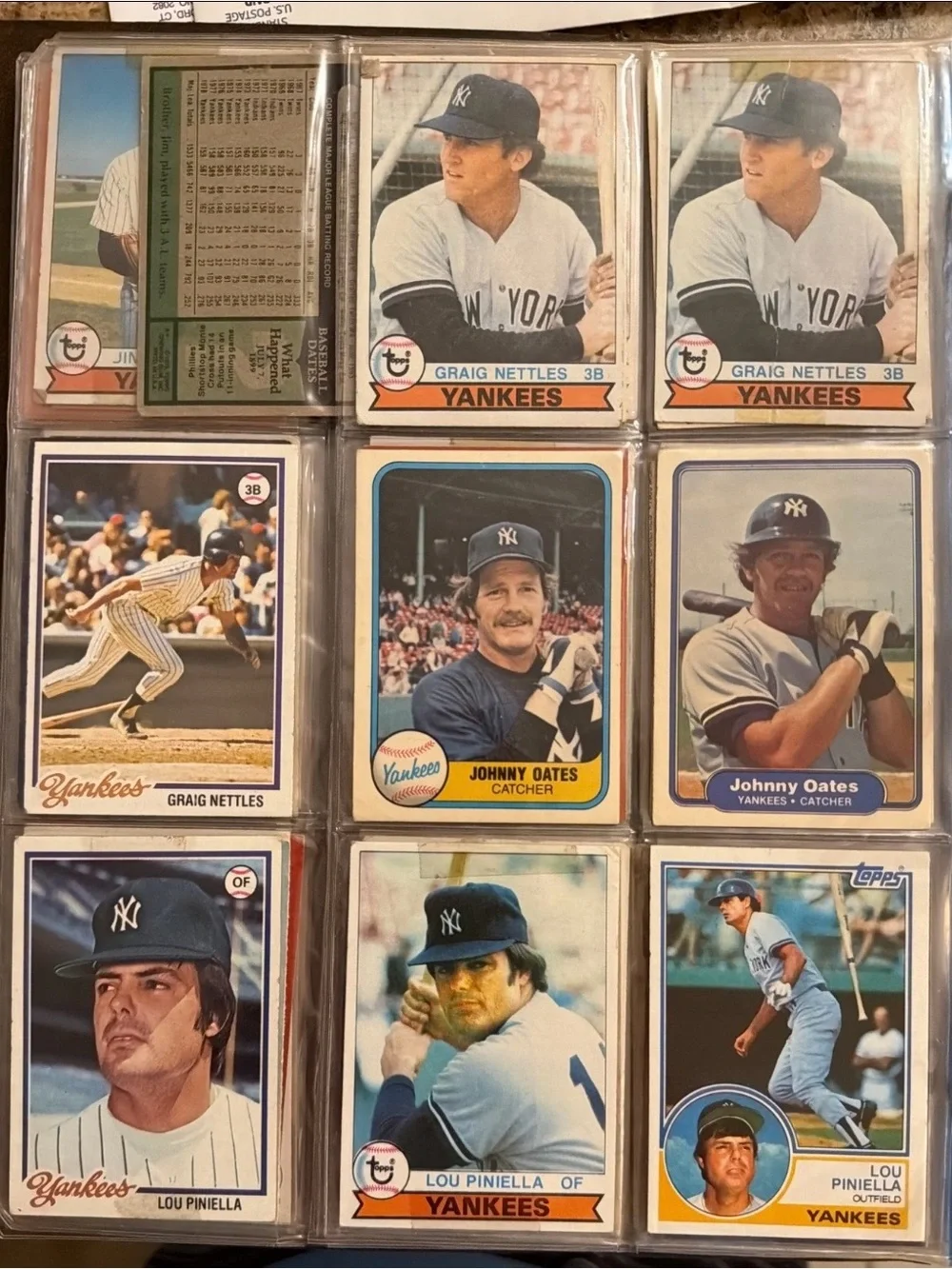 Vintage Baseball Card Binder Lot (ft. Yankees, Kirby Puckett and other HOF’ers)
